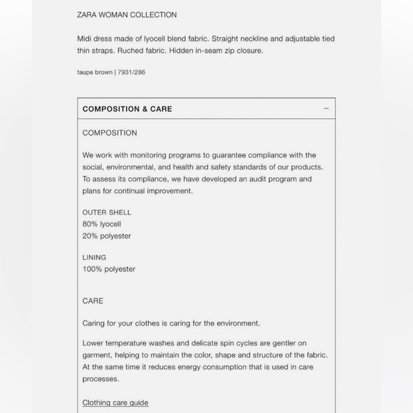 Beautiful Zara NWT draped pale yellow dress Medium - Picture 13 of 14